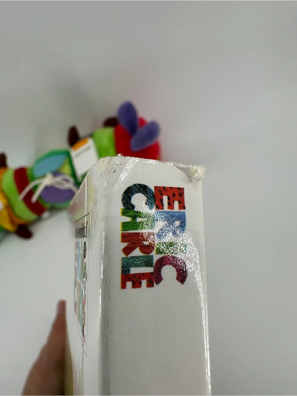 Very Hungry Caterpillar board book preowned showing